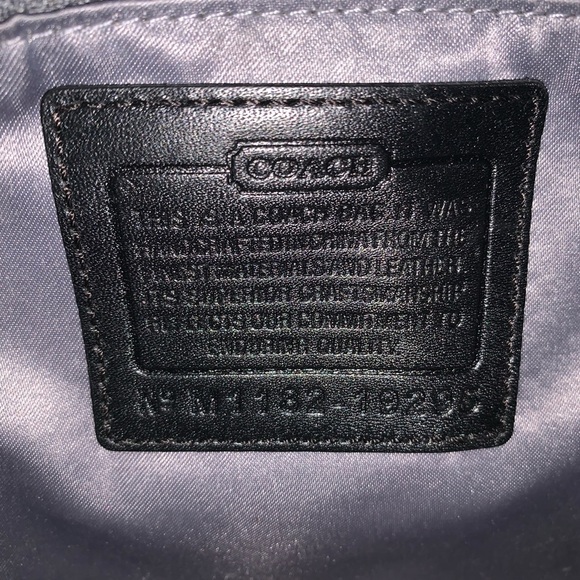 Coach Black Leather Kristin purse - Picture 5 of 8